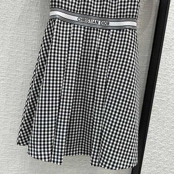 ディオール チェックワンピース コピー dew23035